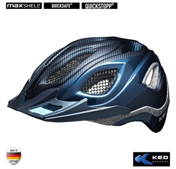 Kask KED CERTUS PRO Niebieski;City;"M"(52-58cm)