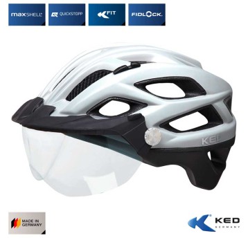 Kask KED COVIS LITE Srebrny;MTB;"M"(52-58cm)