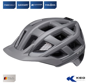 Kask KED CROM CiemnoSzary;MTB;"XL"(60-64cm)