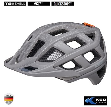 Kask KED CROM Szary;MTB;"M"(52-58cm)