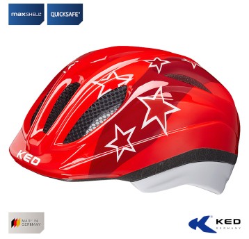 Kask KED MEGGY II RedStars;Junior;"S/M"(49-55cm)