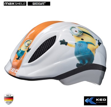 Kask KED MEGGY ORG. MINIONS;Junior;"S/M"(49-55cm)