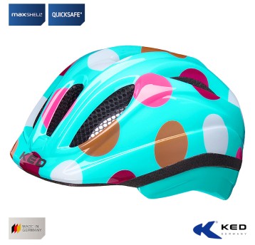Kask KED MEGGY TR. DotsRetro;Junior;"S/M"(49-55cm)