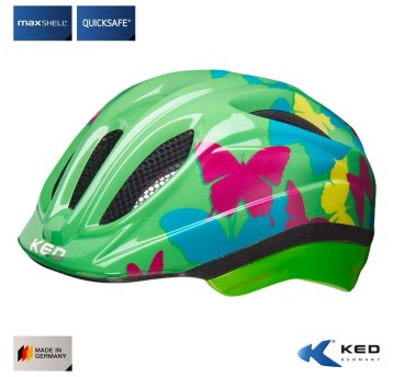 Kask KED MEGGY TR. GN/Motyl;Junior;"S/M"(49-55cm)
