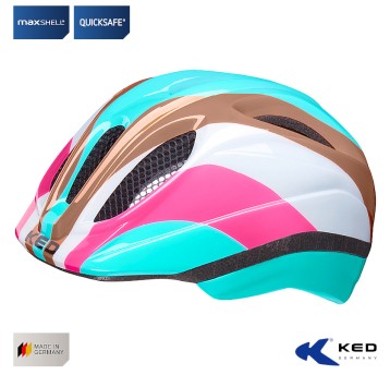 Kask KED MEGGY TR. RainbowBlue;Jr.;"S/M"(49-55cm)