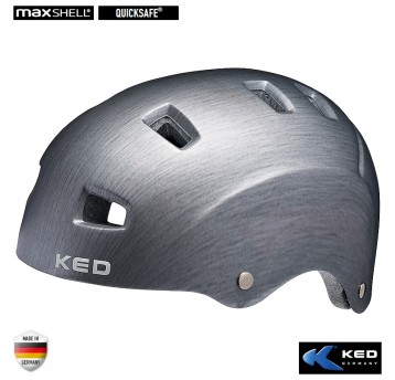 Kask KED RISCO Szary;City;"L"(57-62cm)
