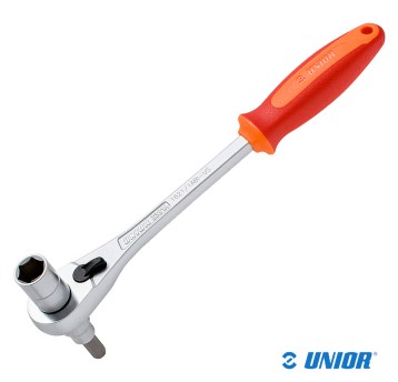 Klucz UNR-1621/1ABI Grzechotka;Imb.8mm/Nas.14mm