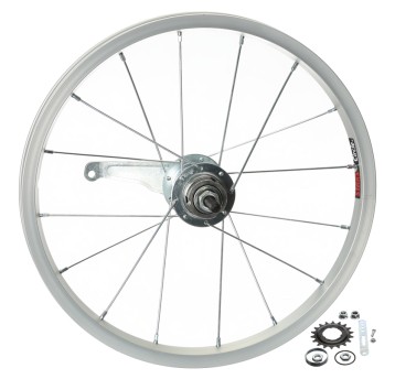 Koło 16" tył PTOA Torp.Falcon/Alu;SR