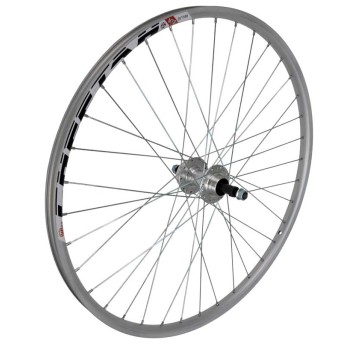 Koło 26" tył JOYSTAR-MT16R MTB;SREBRNE