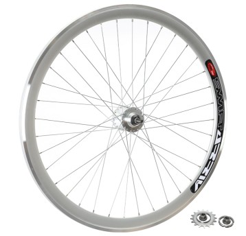 Koło 28" tył JOYSTAR-TR15R Tor;SREBRNE