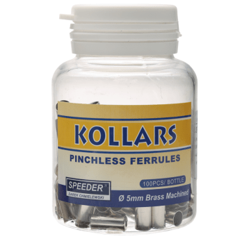 Końcówka pancerza CF-501BK Mosiądz;5mm;100szt