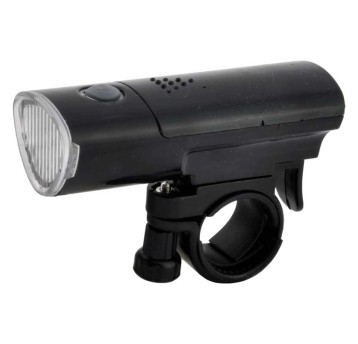 Lampa przód JY369 5LED;n/Baterie;CZARNA
