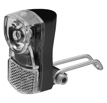 Lampa przód XC210 1W LED;7lux;IPX3;n/Bat.;CZARNA