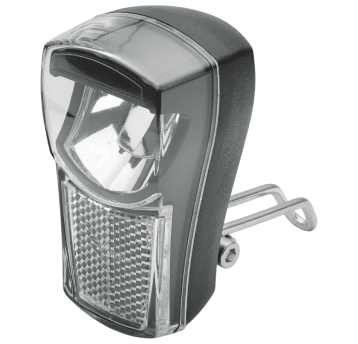 Lampa przód XC211 1W LED;60lm;IPX3;n/Bat.;CZARNA