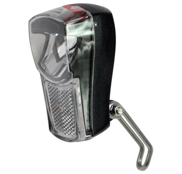 Lampa przód XC211 1W LED;60lm;IPX3;n/Bat.;CZARNA