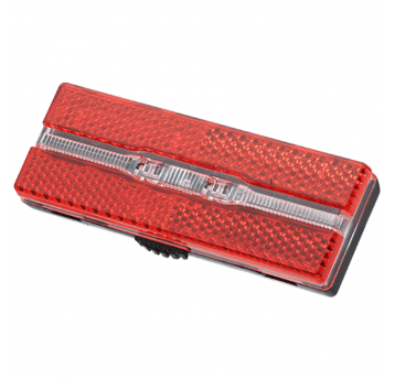 Lampa tył JY-6500 2xLED;n/Baterie.;n/Bagażnik