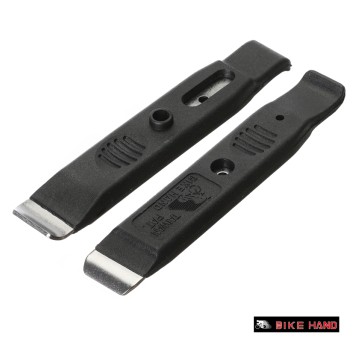 Łyżki do opon YC-3128 PCV/Stal;10cm;2szt.;CZARNE