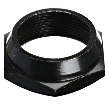Nakrętka steru NA-009 Stal;Gwint25.4/21.1mm;CZARNA