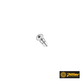 Nypel ukryty NA-5RB PILLAR;Mosiądz;10.5mm;SR