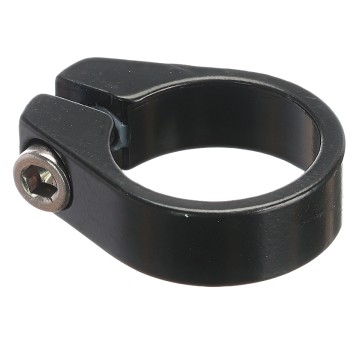 Obejma siod. LC-68 Śruba;Alu;31.8mm;CZARNA