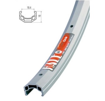 Obręcz Alu 26" J18SG 18.4x16mm;36H;NITY;CZ