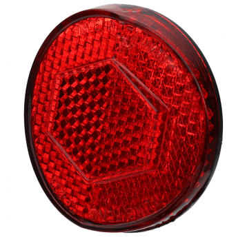 Odblask tył TF-203A Uchwyt;Czerwony