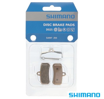 Okładziny ham.tarcz. SHIMANO D02S Metaliczne