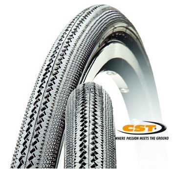 Opona CST C80E 28"x1 5/8 x1 1/8;City;Czarna