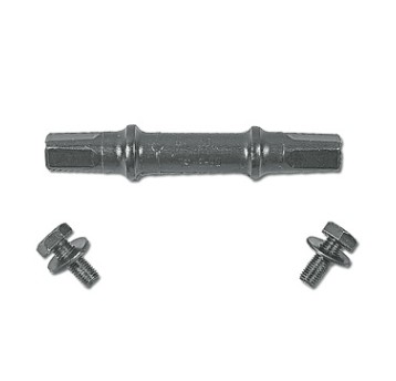 Oś mech.korb. OSS-3S CrMo;KW;Śruba;L:124.5mm