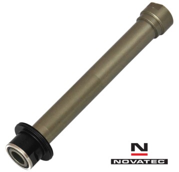 Oś p. tył NOVATEC D792SB Alu;10mm;Kapsel
