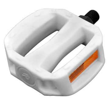 Pedał FP-650 PCV;1/2";KK;Dziec.;BIAŁY