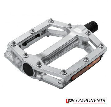 Pedał VP-531E Alu;Oś9/16";KK;BMX;Piny;SREBRNY