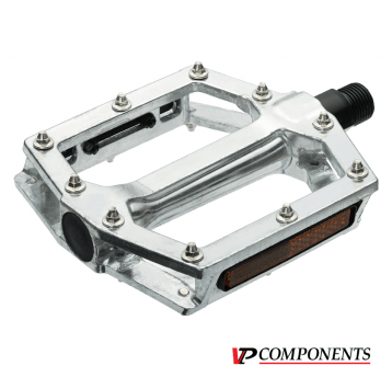 Pedał VP-531E Alu;Oś9/16";KK;BMX;Piny;SREBRNY