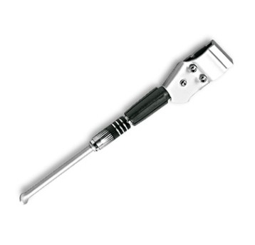 Podpórka YL-101 Reg.24"-28";Alu;Tył/Rura;SREBRNA