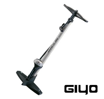 Pompka GIYO GF-55P Stojąca;Stal/PCV;Manometr;AV/DV