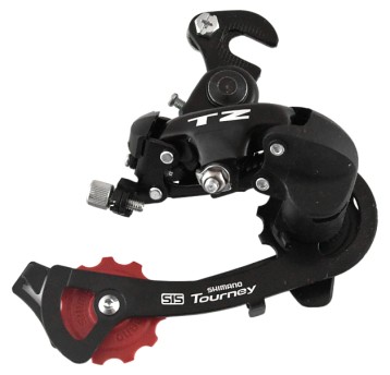 Przerz. tył RD-TZ500 6s;Hak;GS;Shimano;CZARNA