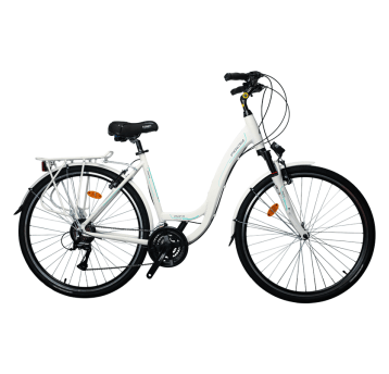 Rower 28" ADRA Alu;3x7s;VB WH