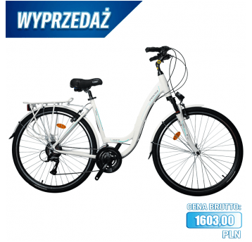 Rower 28" ADRA Alu;3x7s;VB WH