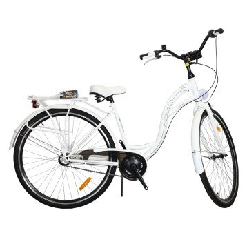 Rower 28" SEDONA SWAN2 Stal;3B;VB WH