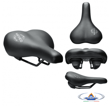 Siodło 6075PLUS NEVEO 275x180mm;Elastomer;Czarne