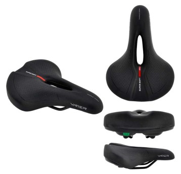 Siodło IB-VD850D-01 MTB;250x185mm;Damskie