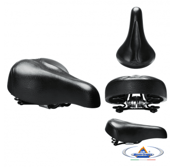 Siodło SMG-510 Męskie;280x170mm;Czarne