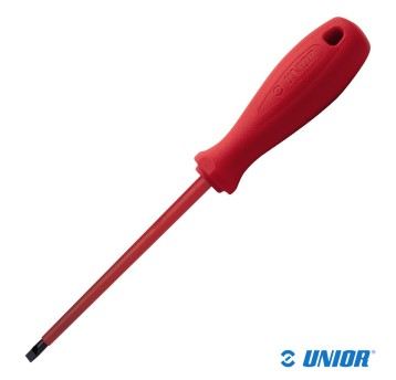Śrubokręt UNR-603VDE Płaski;1.0x5.5x125mm;Izol.