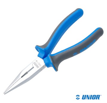 Szczypce półokrągłe UNR-508/1BI proste;170mm