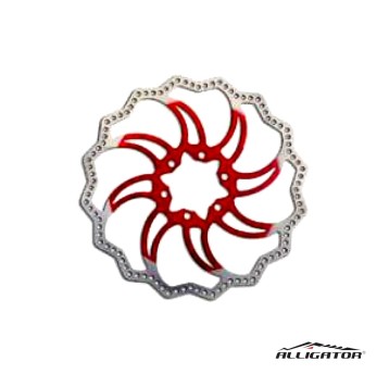Tarcza ham. Alligator STAR LITE 203mm;IS 6śrub;RD