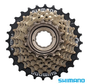 Wolnob.7S MF-TZ500 14-28T;Index;Shimano;CZ-BRĄZ.
