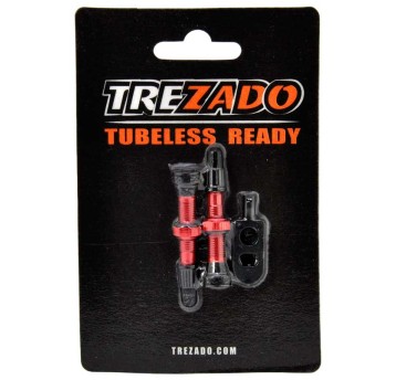 Zawór TREZADO Presta 34mm d/Tubeless;2szt;RD