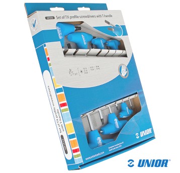 Zestaw kluczy torx UNR-193TXCS 7szt;Typ"T"