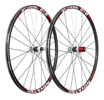 Zestaw kół Novatec X-TRAIL 2X2 26";CF/Alu;QR;MTB